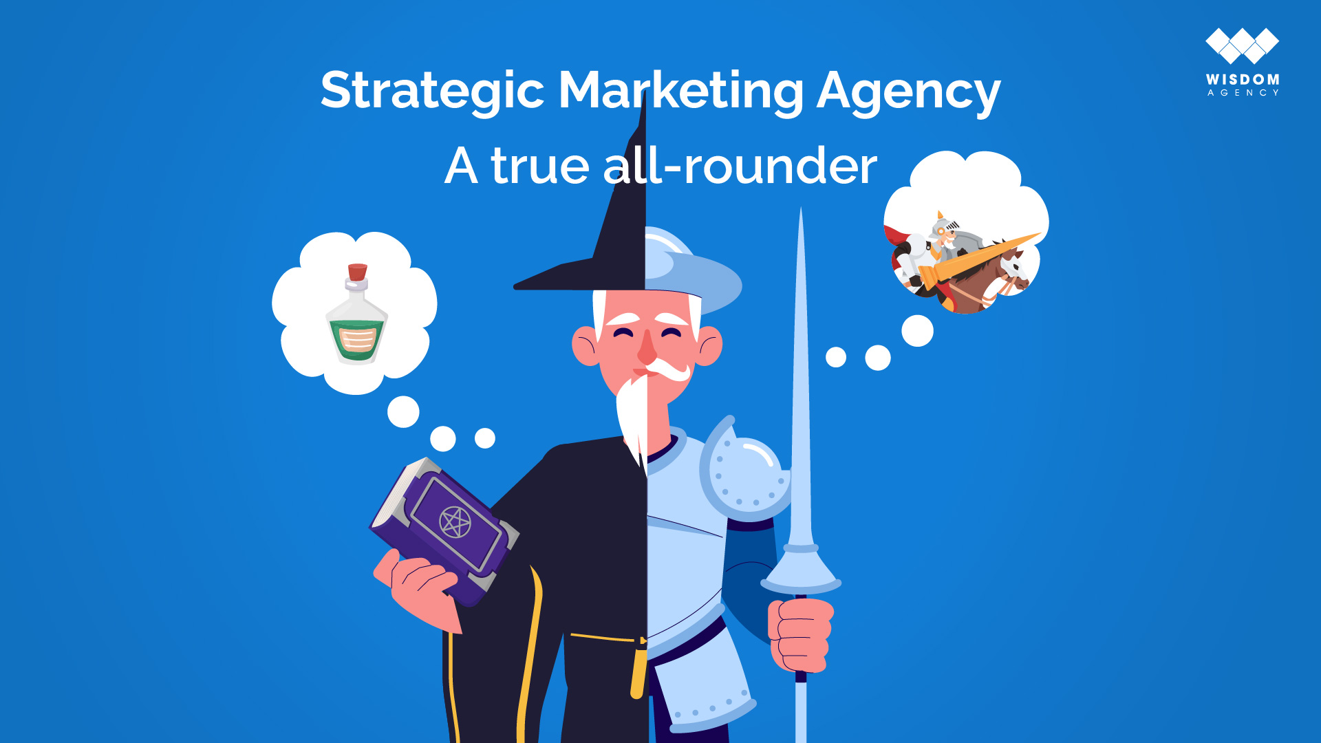 Hình 1: Các agency marketing chiến lược có thể đảm nhiệm nhiều vai trò cùng lúc