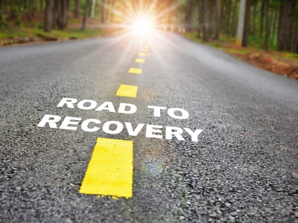 Road,To,Recovery,With,Sunbream,.,Challenge,With,Success,Concept